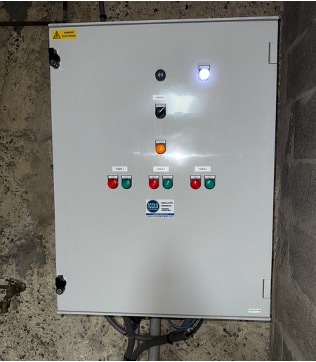 Armoire électrique 3 pompes